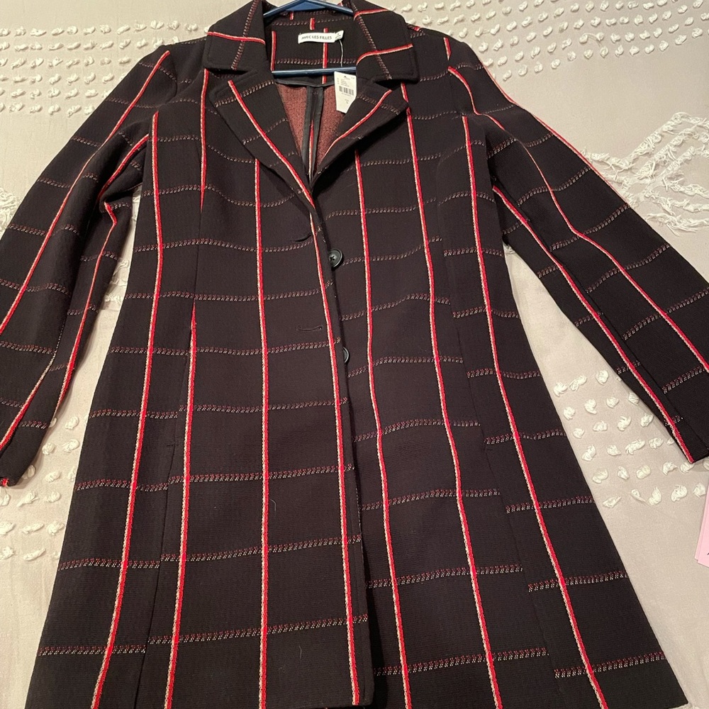 Avec Les Filles Plaid Jacket